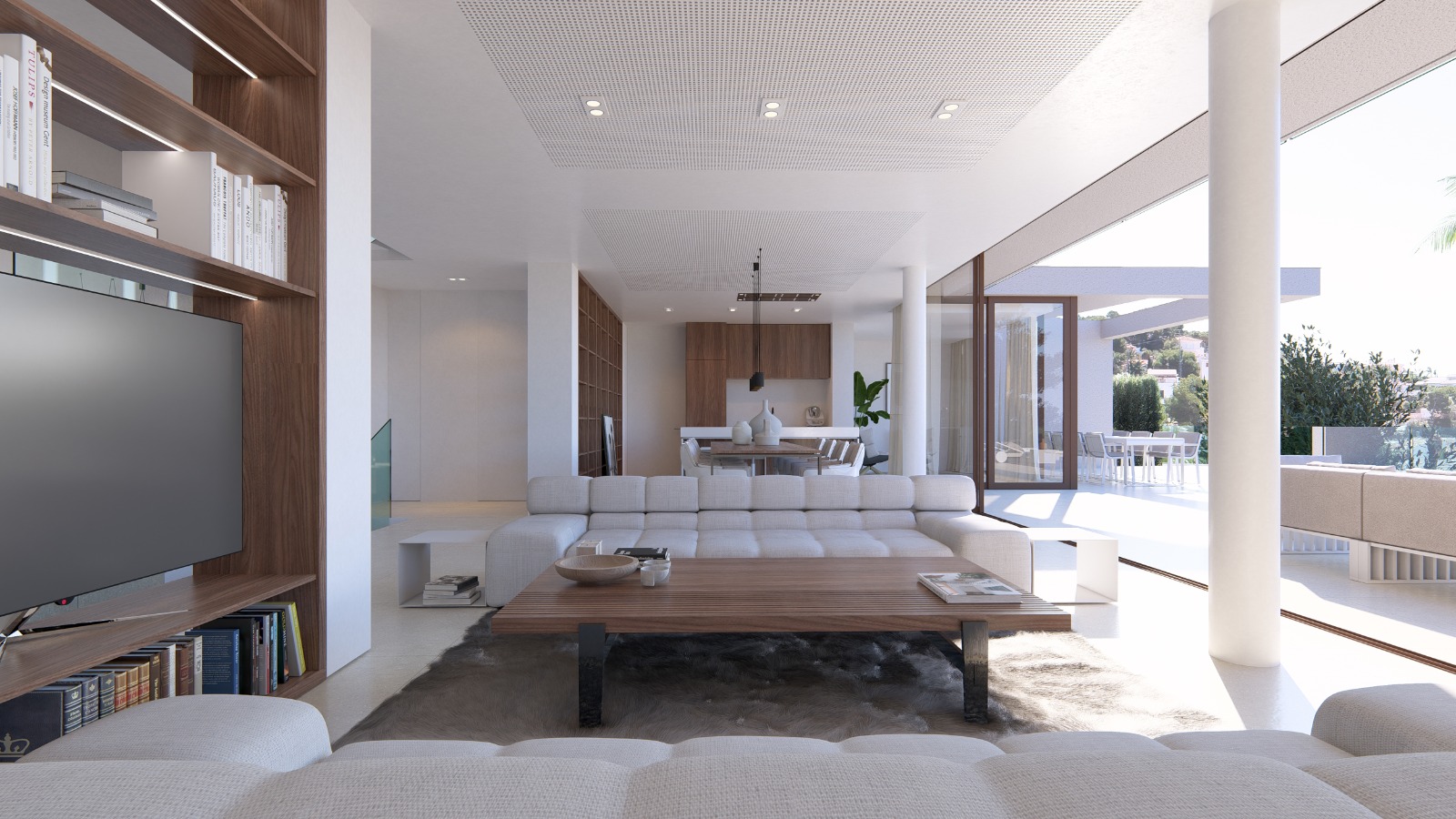 Exclusiva Villa de Lujo de Estilo Ibicenco con Vistas al Mar en Benissa