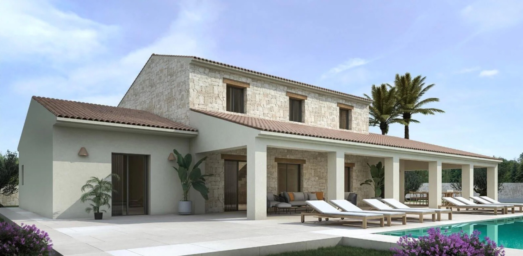 Propriété de luxe moderne de 4 chambres à Moraira