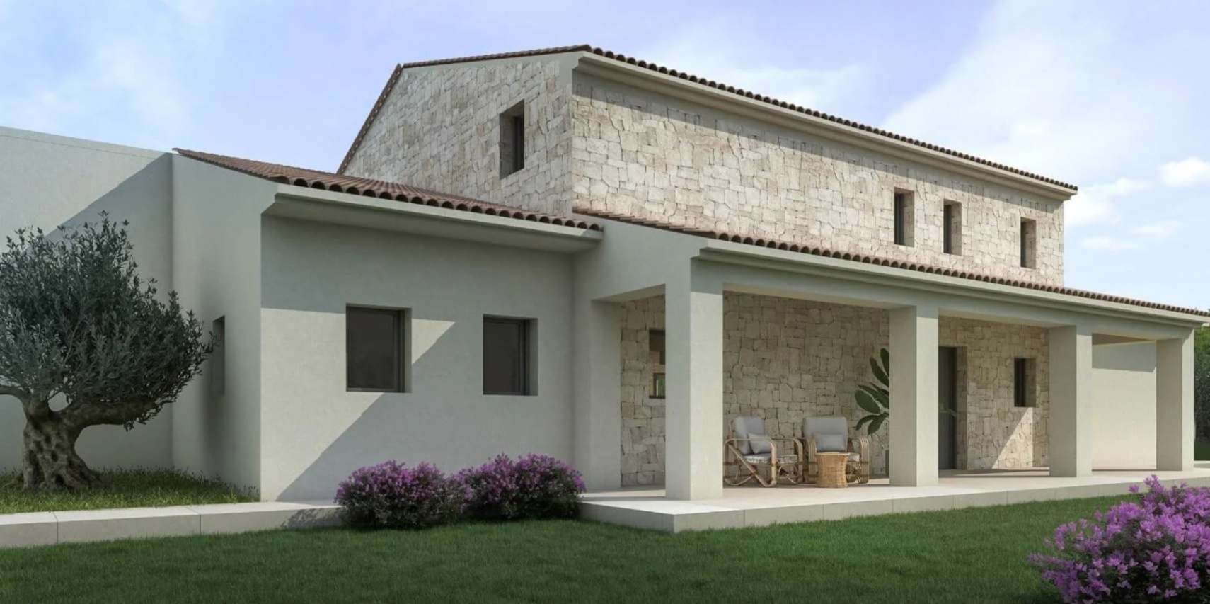 Propriété de luxe moderne de 4 chambres à Moraira
