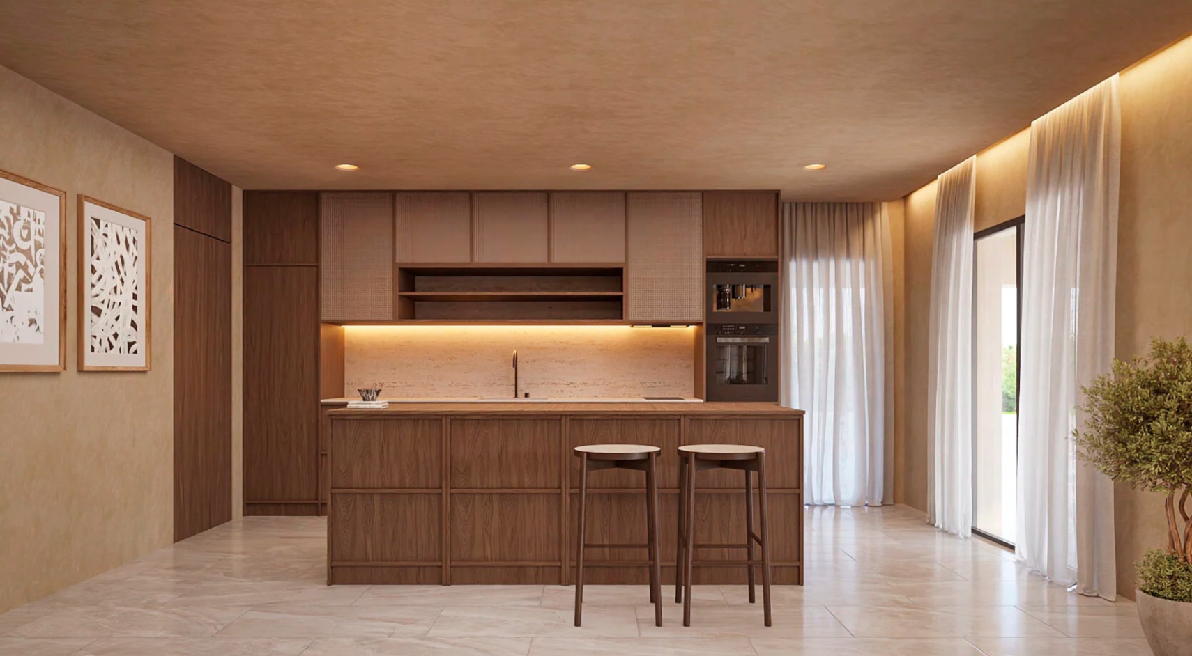 Propriété de luxe moderne de 4 chambres à Moraira