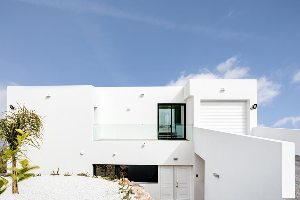Stunning newly built villa for sale with sea views.