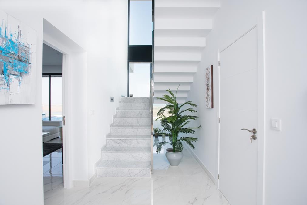 Stunning newly built villa for sale with sea views.