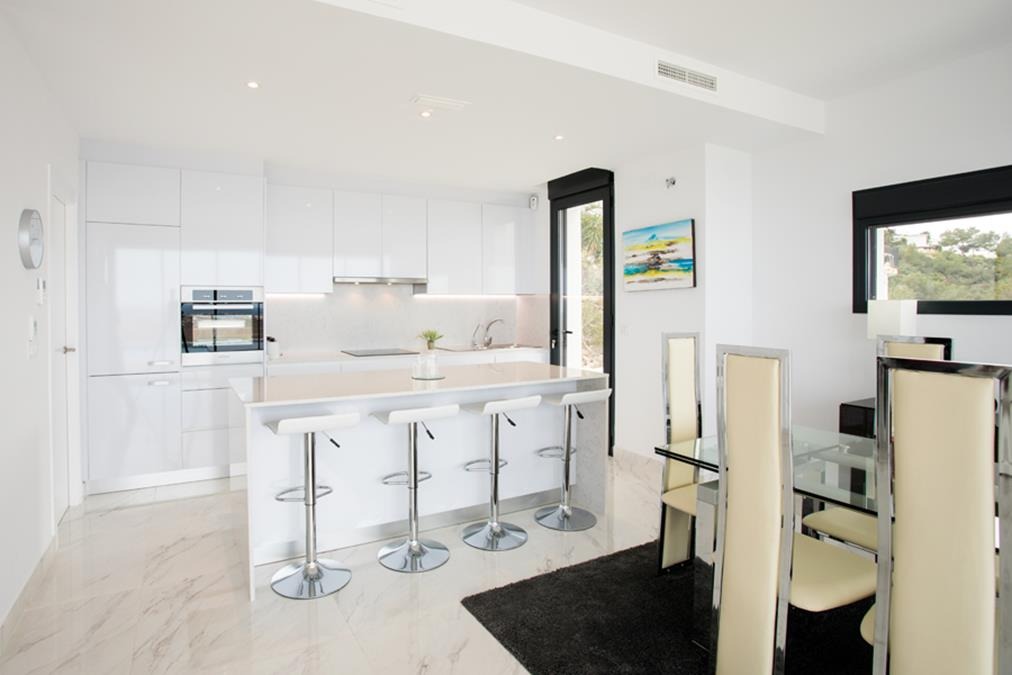Stunning newly built villa for sale with sea views.