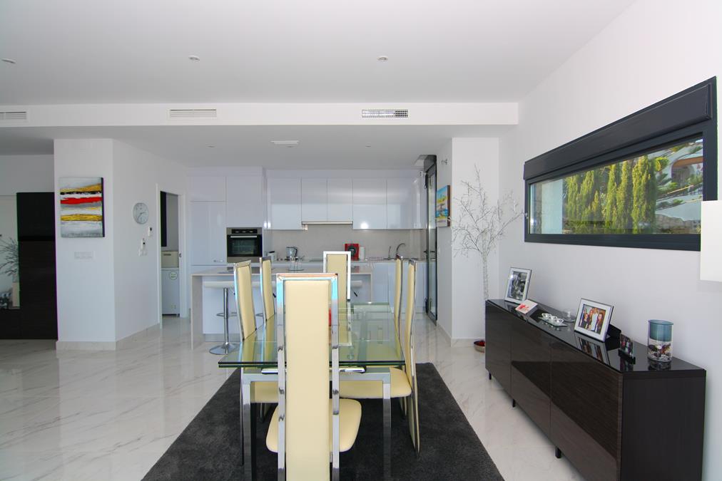 Stunning newly built villa for sale with sea views.