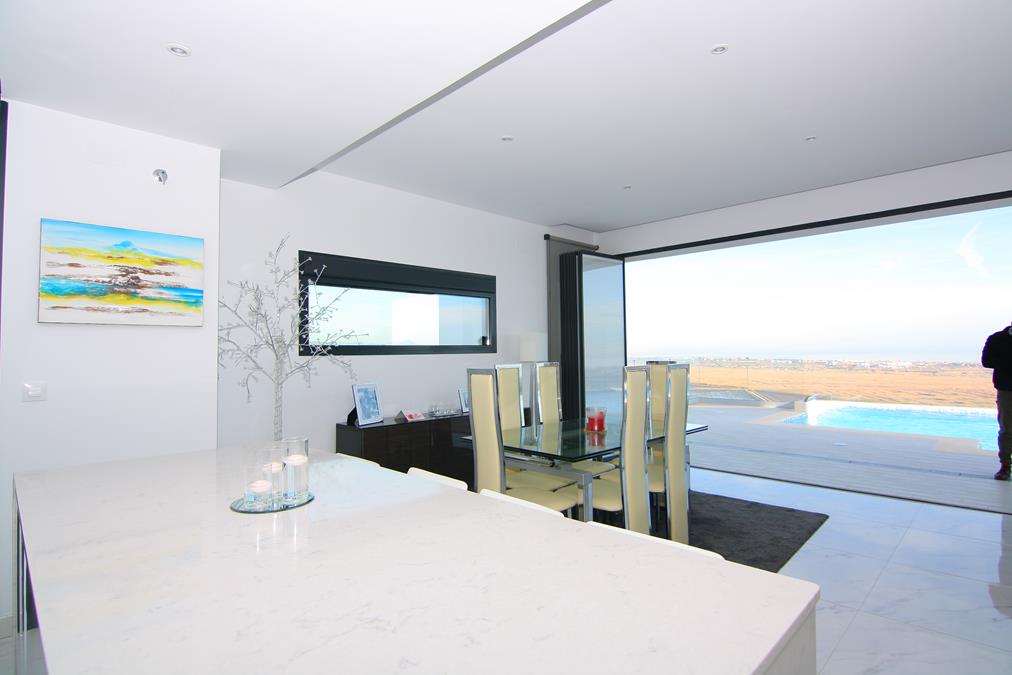 Stunning newly built villa for sale with sea views.