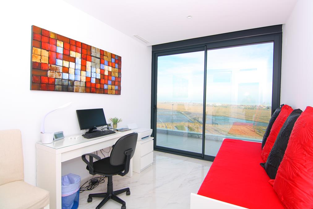 Stunning newly built villa for sale with sea views.