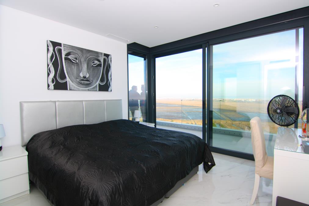Stunning newly built villa for sale with sea views.