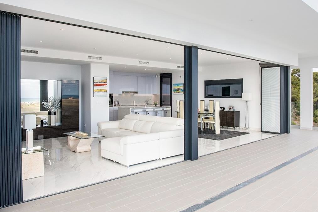 Stunning newly built villa for sale with sea views.