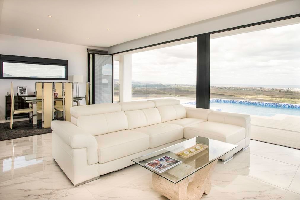 Stunning newly built villa for sale with sea views.