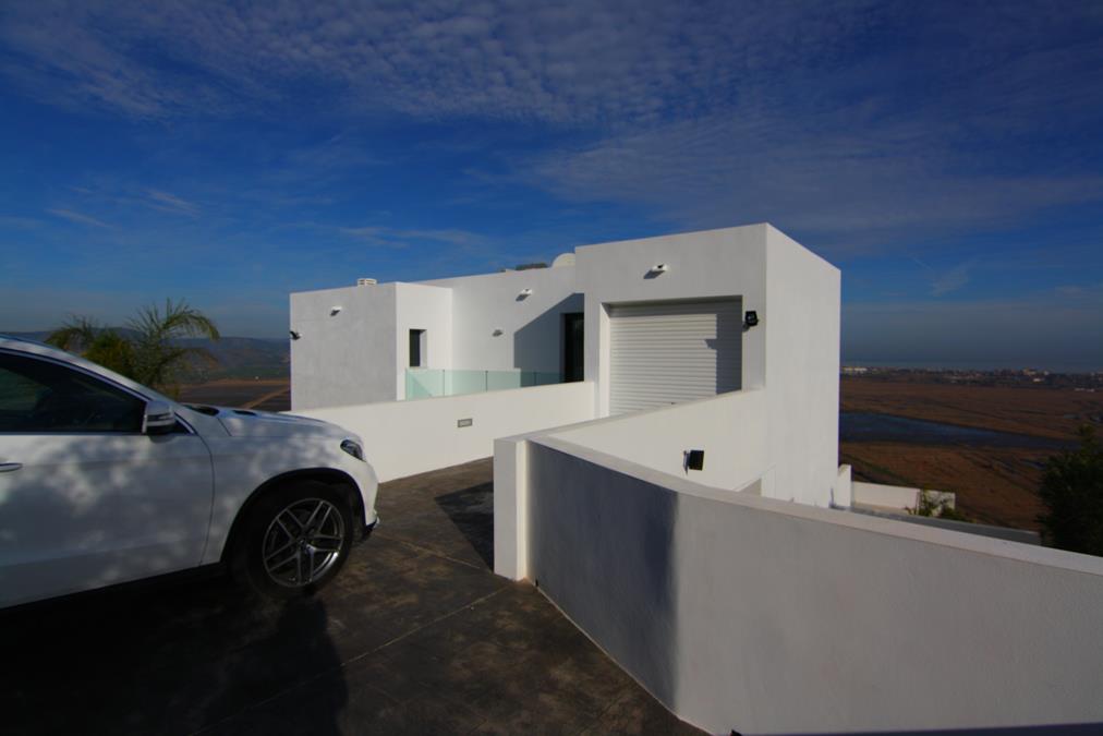 Stunning newly built villa for sale with sea views.