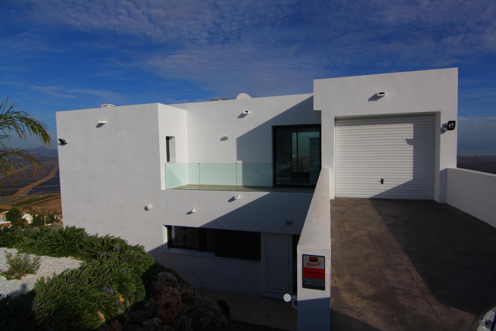 Stunning newly built villa for sale with sea views.