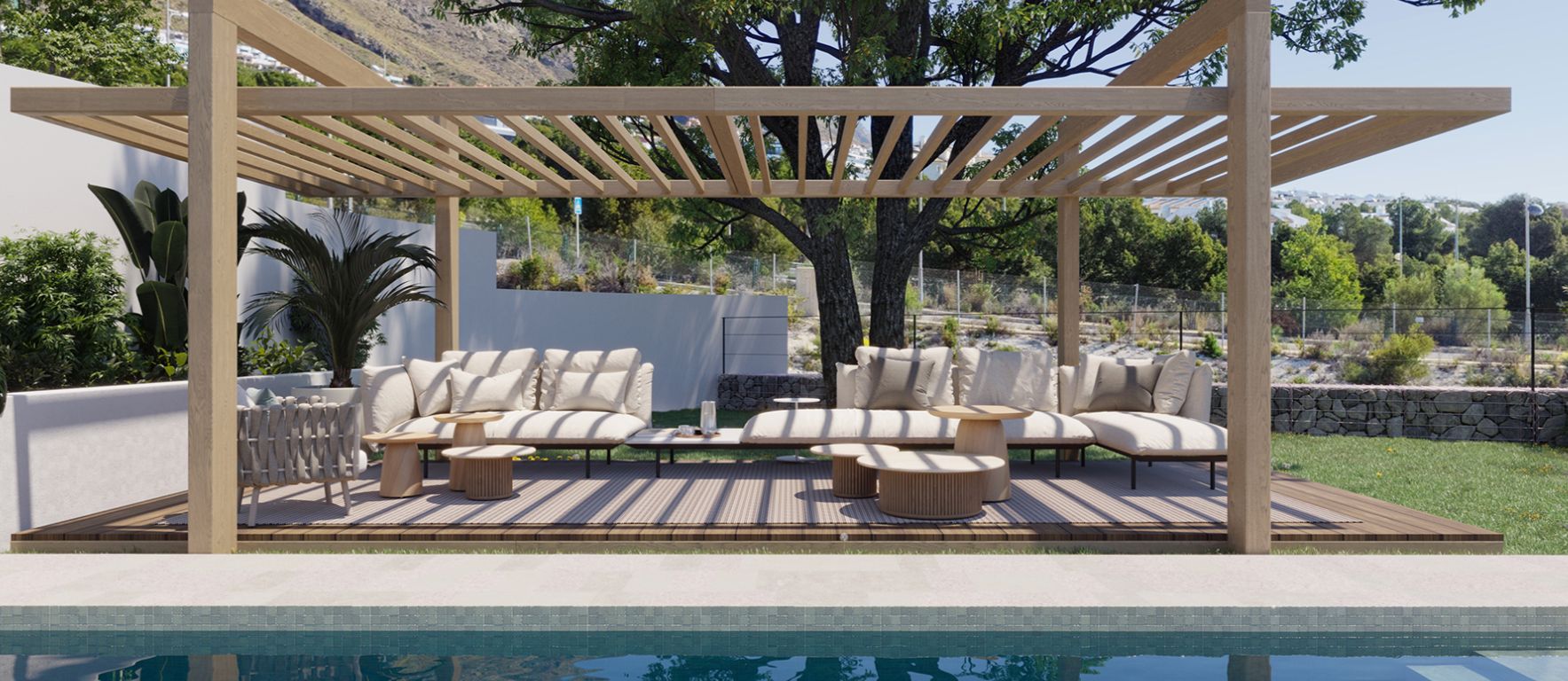 Extraordinary villa with 4 bedrooms and a pool in Finestrat