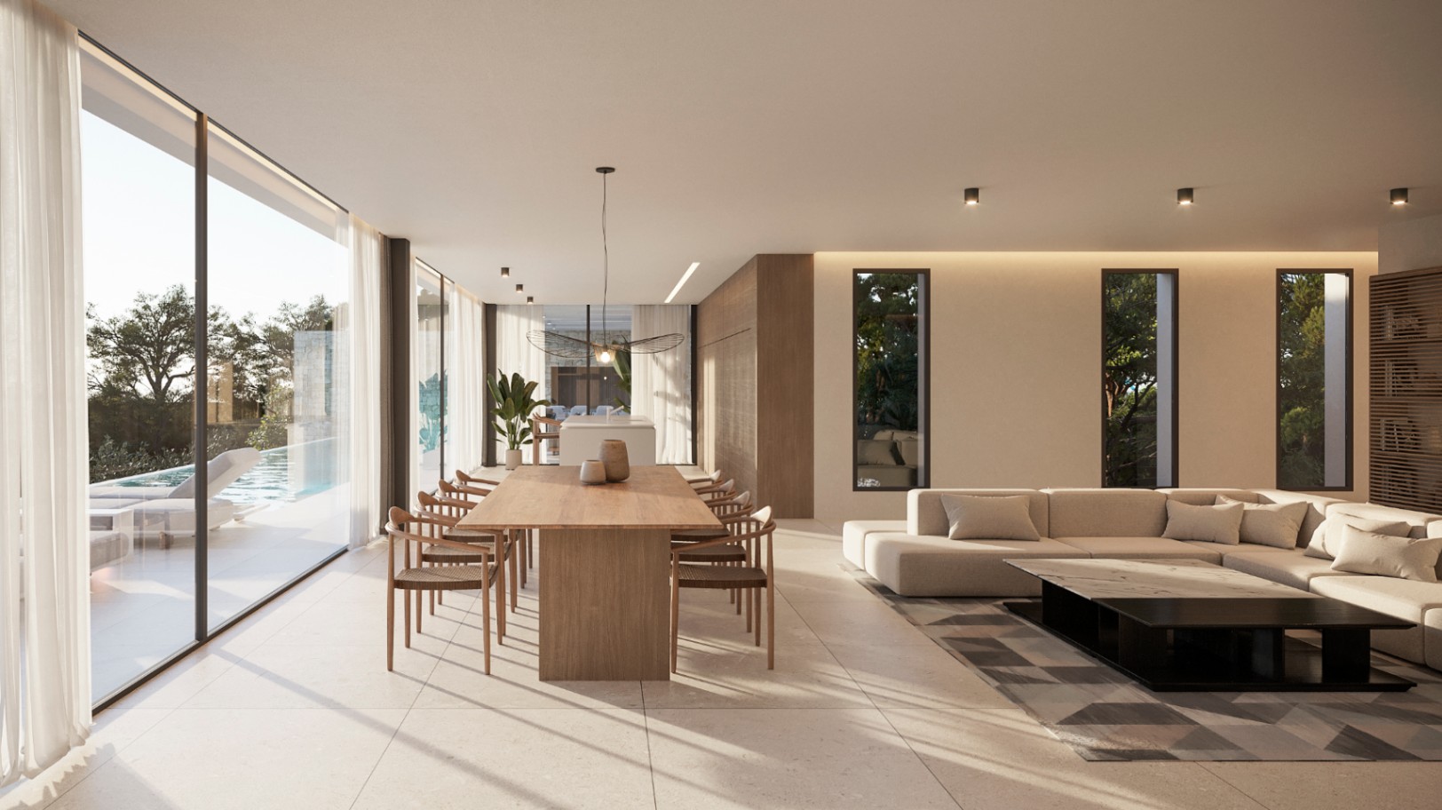 Villa moderne à Moraira avec vue sur la mer