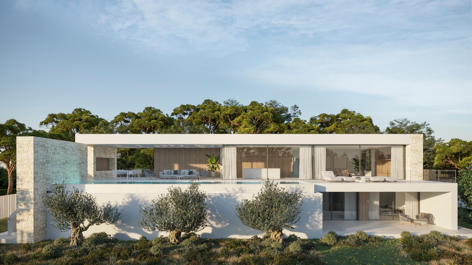 Villa moderne à Moraira avec vue sur la mer