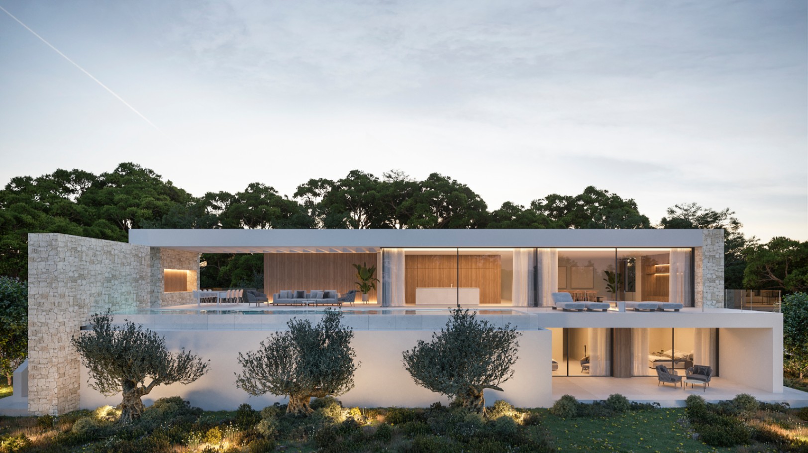 Villa moderne à Moraira avec vue sur la mer
