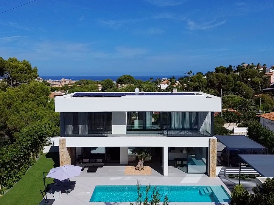 CP1108 - Chalet moderne à Denia, efficacité énergétique A.