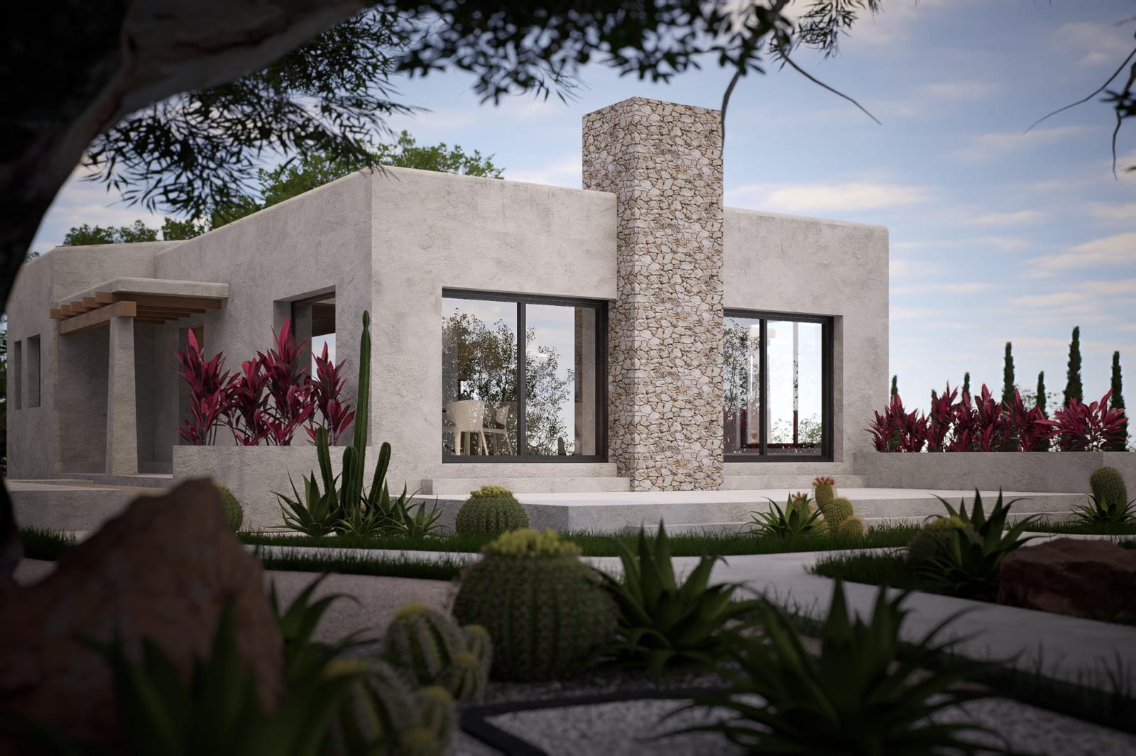 Timeless Ibizan-style architecture – a designer villa with soul, light, and infinite views in Dénia.