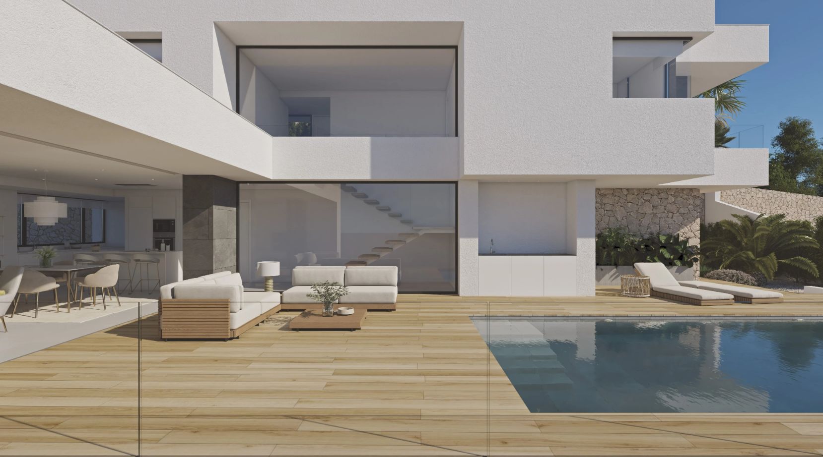 Villa de Luxe à Cumbre del Sol avec 3 chambres