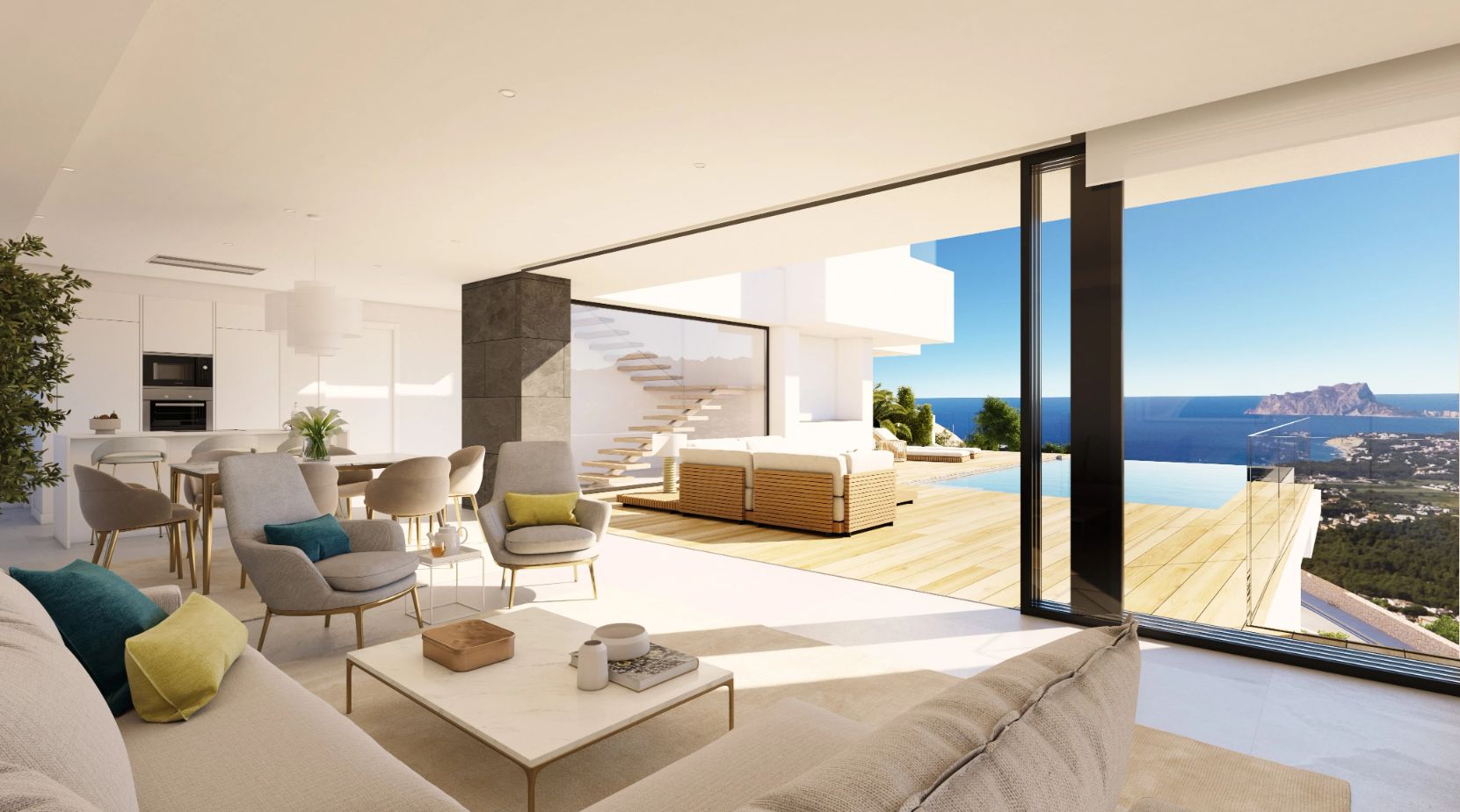 Villa de Luxe à Cumbre del Sol avec 3 chambres
