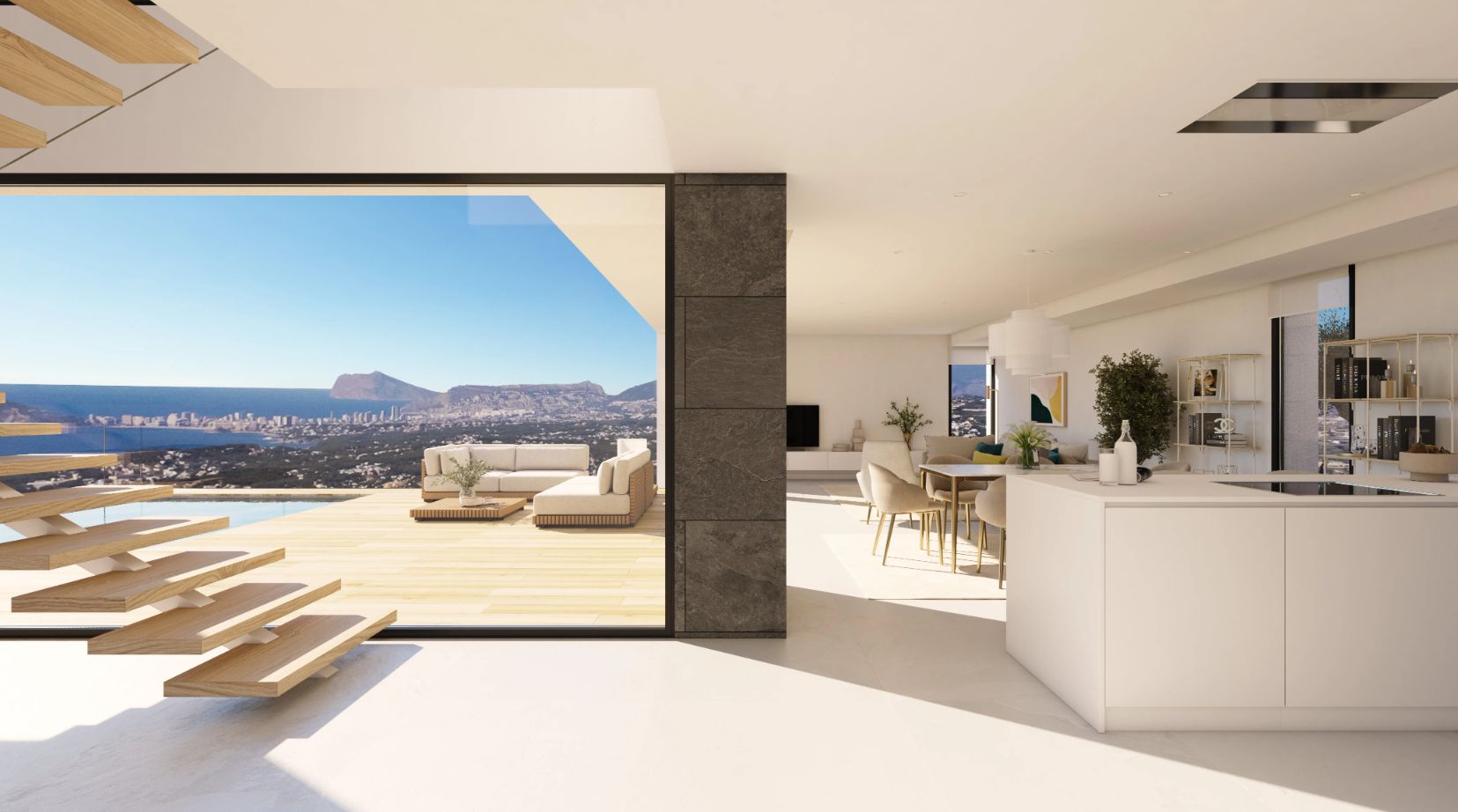 Villa de Luxe à Cumbre del Sol avec 3 chambres