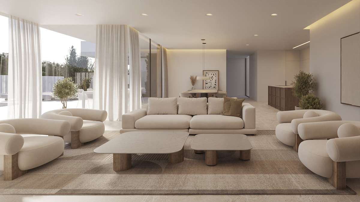 Prosjekt av moderne villa i Moraira