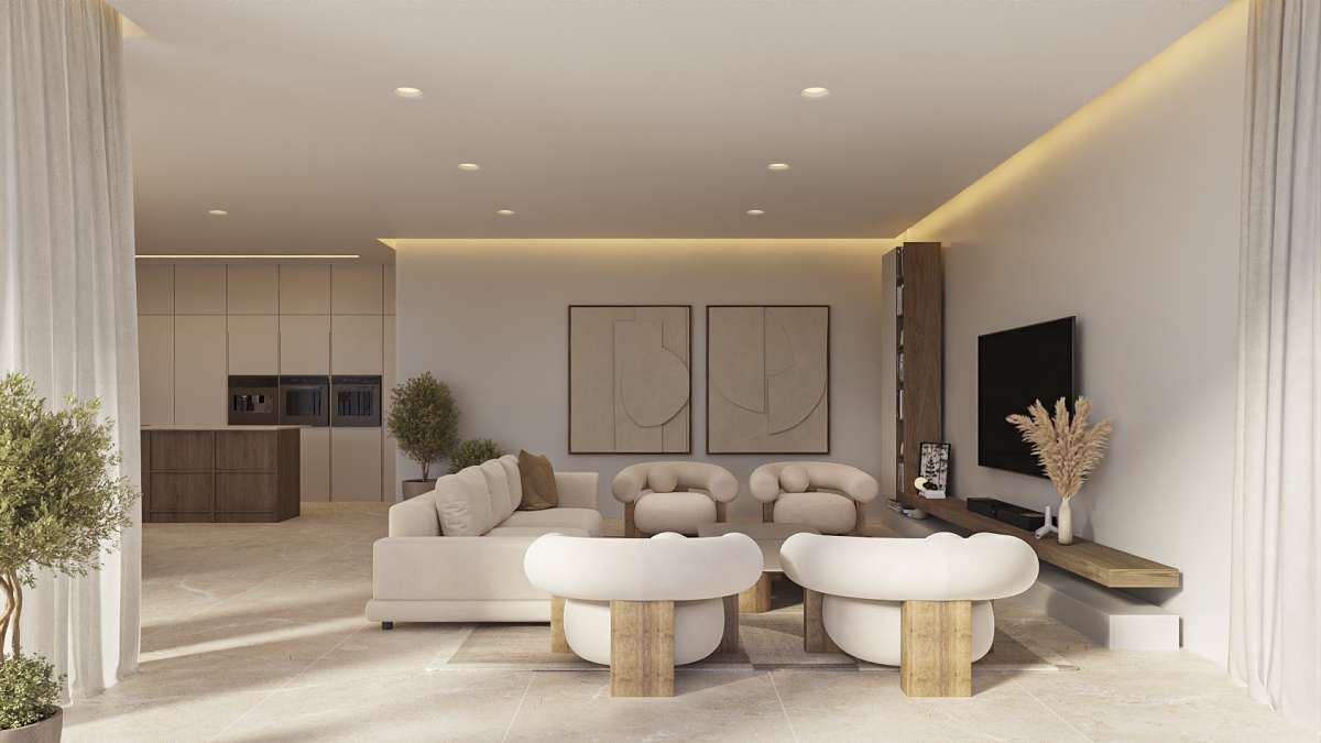 Prosjekt av moderne villa i Moraira