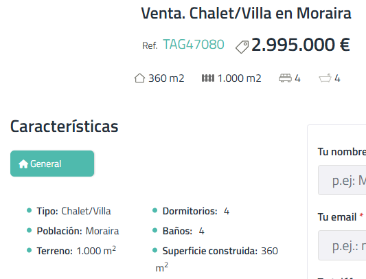 Exklusiv renoverad medelhavsvilla med havsutsikt i Moraira