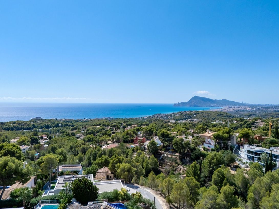 Spektakuläre Villa mit 4 Schlafzimmern in Altea, Alicante.