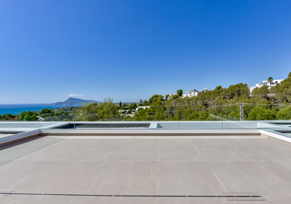 Spektakuläre Villa mit 4 Schlafzimmern in Altea, Alicante.