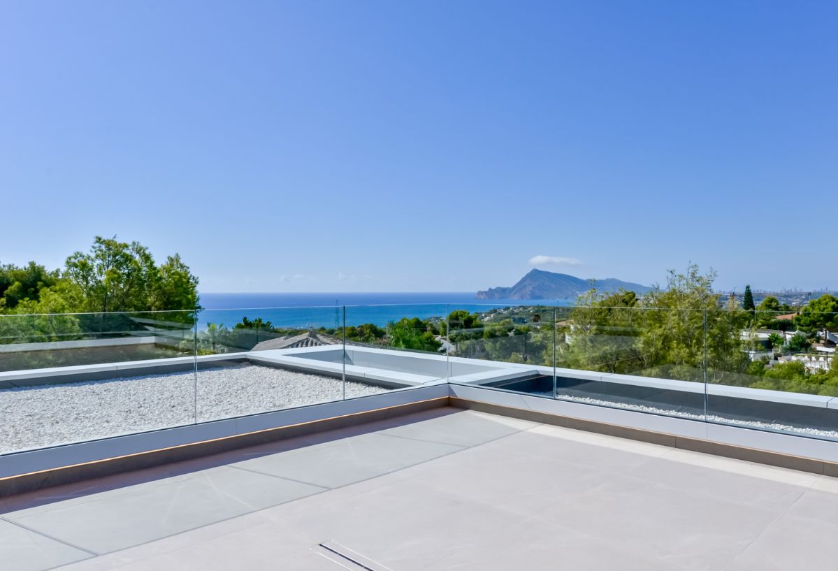 Spektakuläre Villa mit 4 Schlafzimmern in Altea, Alicante.