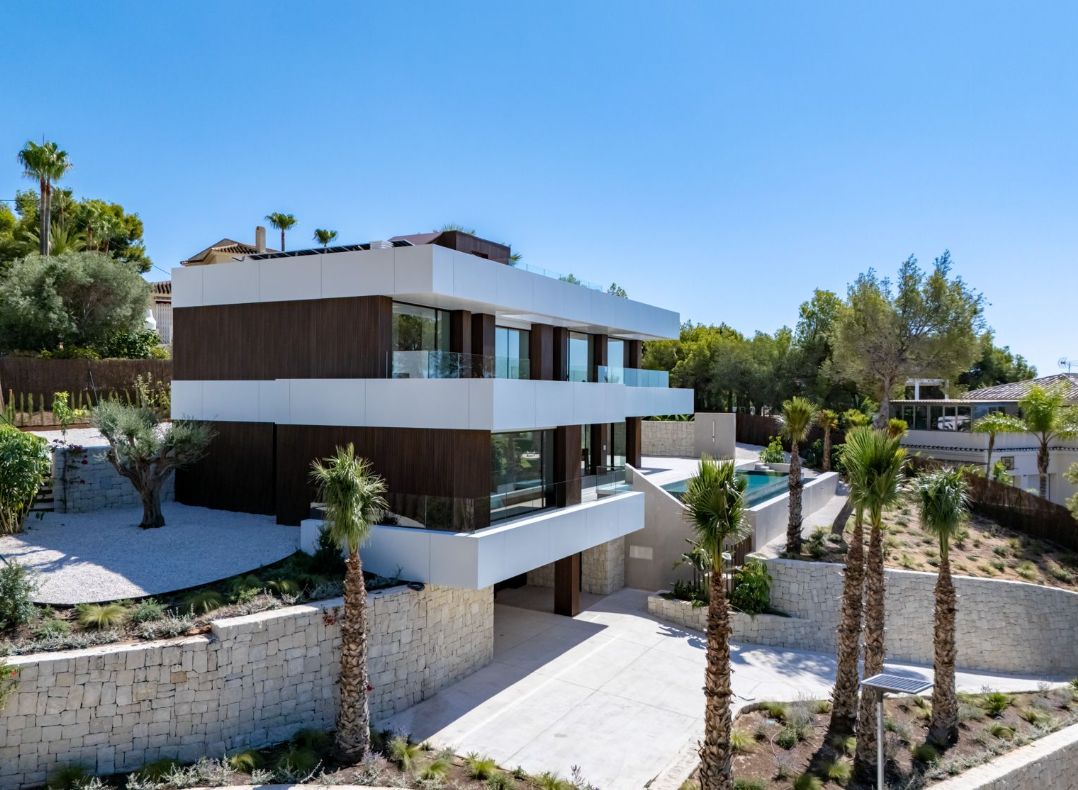Spektakuläre Villa mit 4 Schlafzimmern in Altea, Alicante.