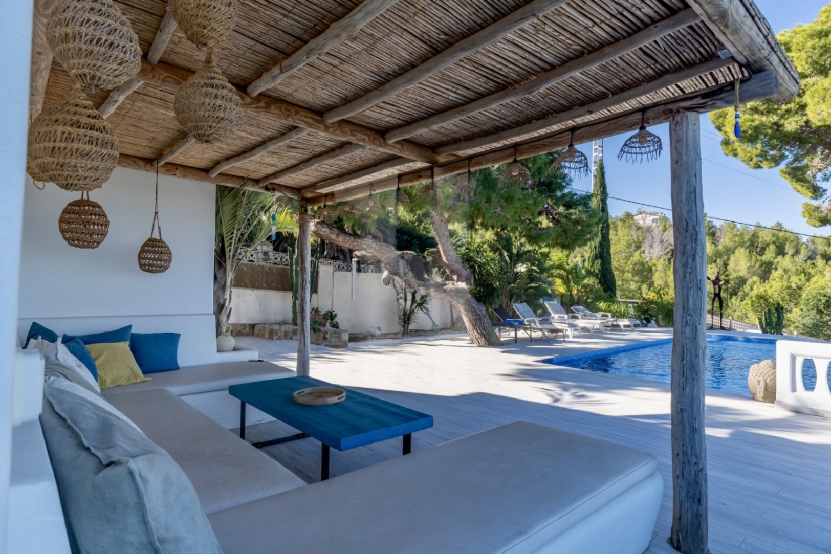 Villa exceptionnelle de 3 chambres avec piscine et vue sur la mer à Denia