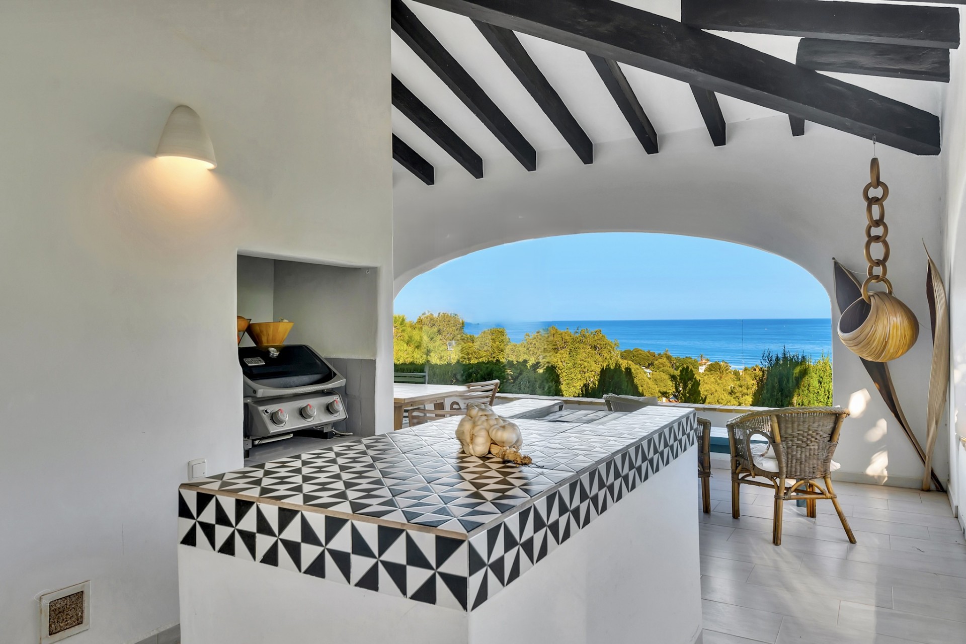 Villa exceptionnelle de 3 chambres avec piscine et vue sur la mer à Denia