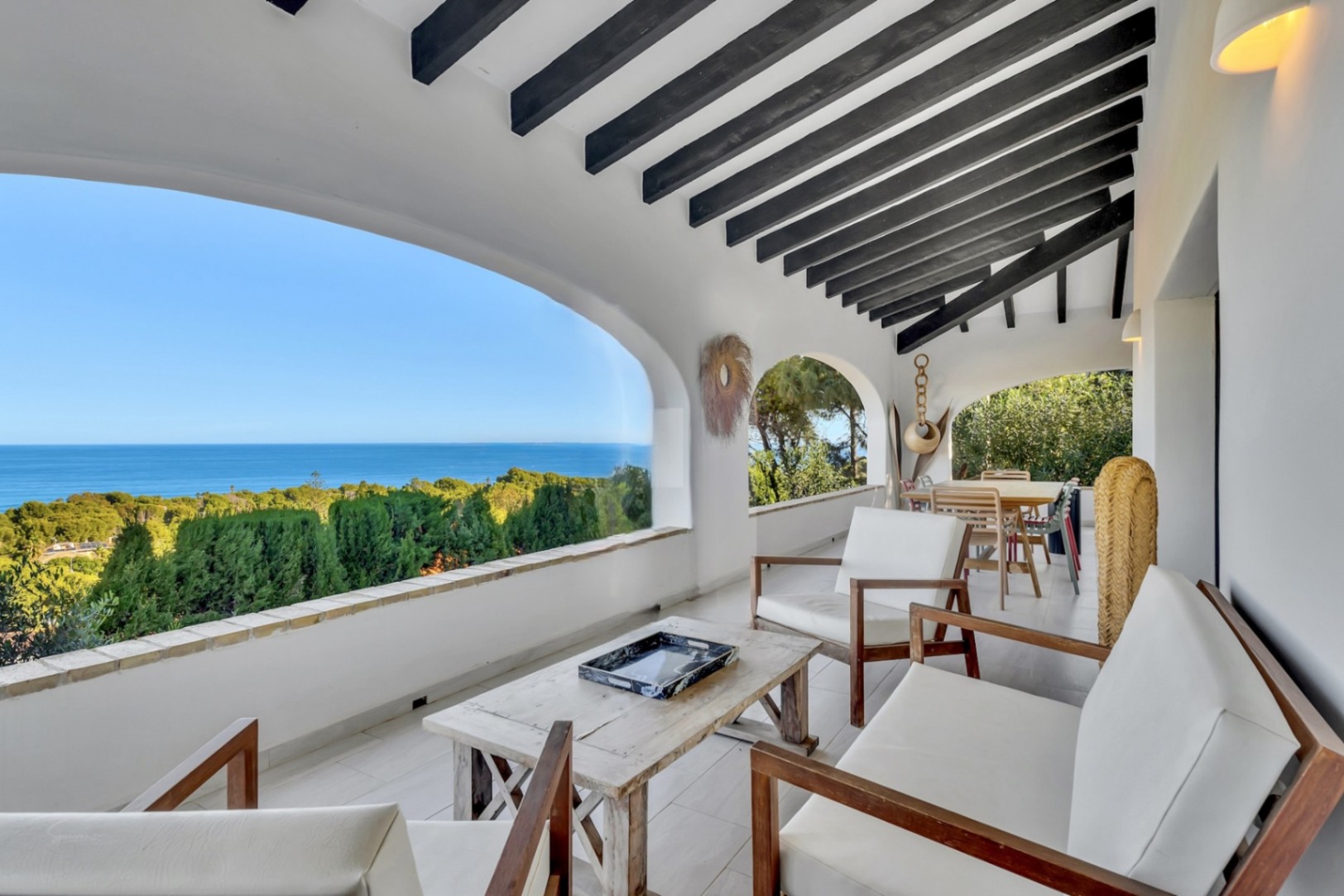 Villa exceptionnelle de 3 chambres avec piscine et vue sur la mer à Denia