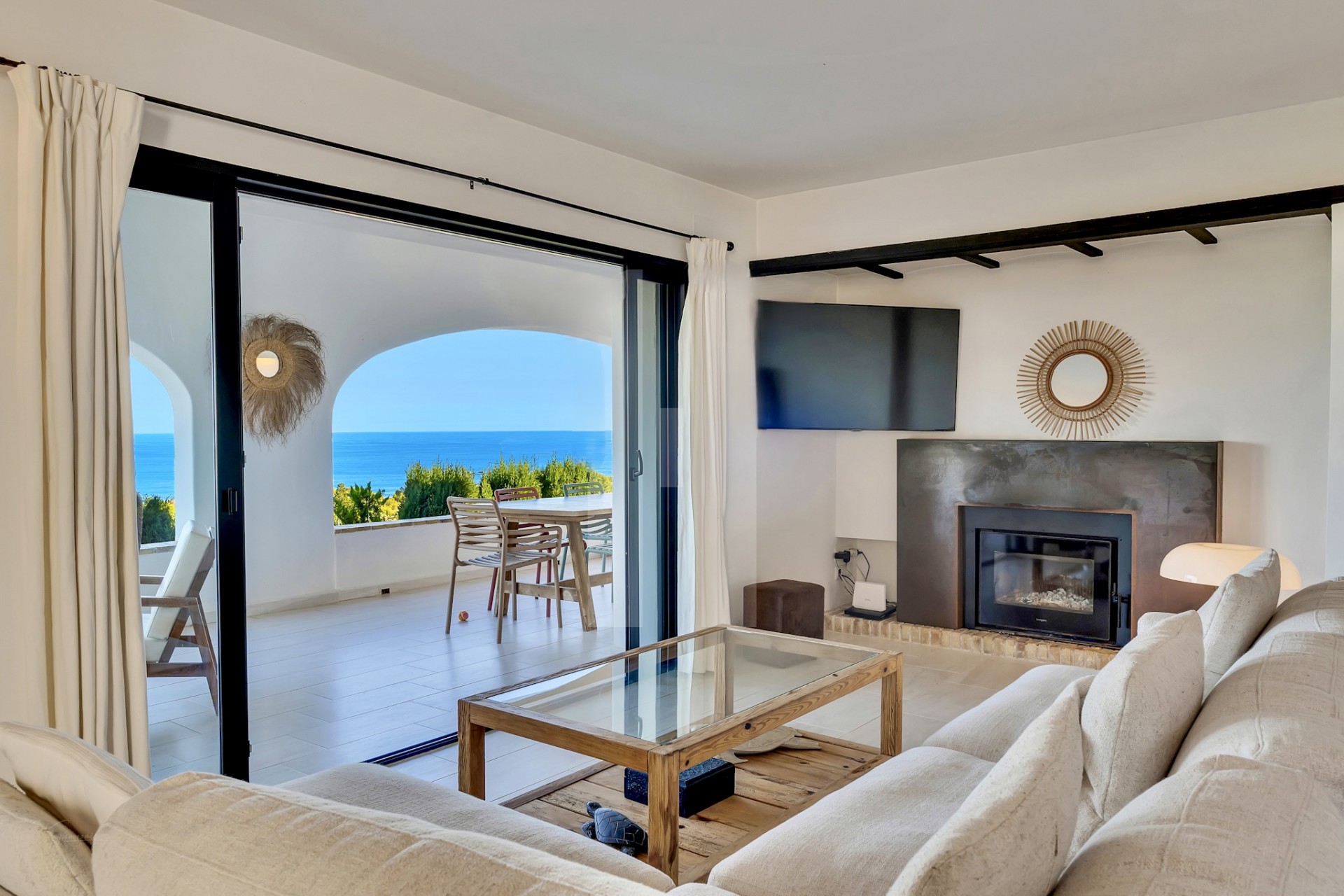Villa exceptionnelle de 3 chambres avec piscine et vue sur la mer à Denia