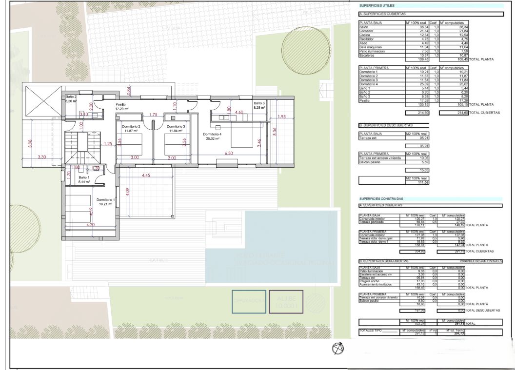Villa exclusive de style ibicenco avec vue sur le Parc Naturel de la Granadella à Javea – Projet avec permis