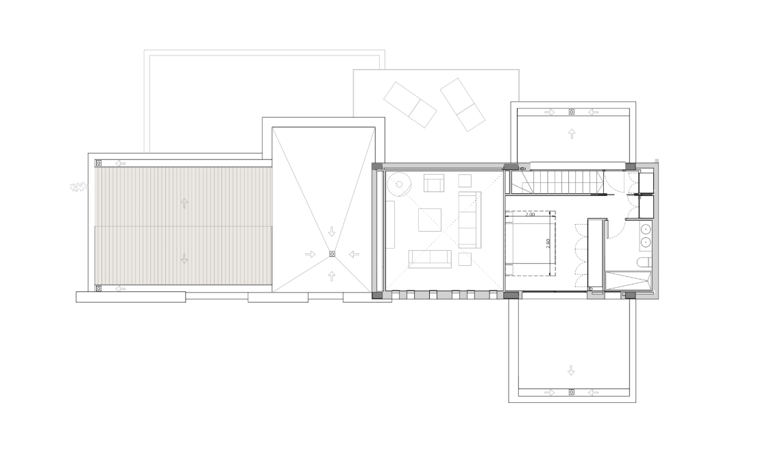 Villa au design contemporain avec une essence ibicenca à Jávea