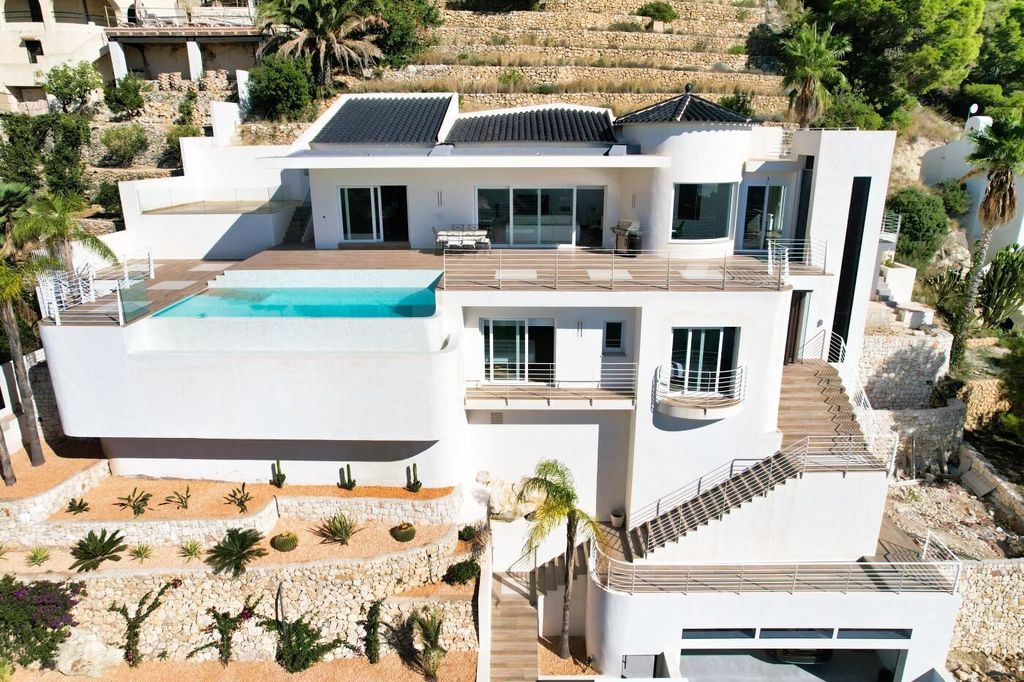 Villa de luxe à Altea Hills avec vue panoramique sur la mer