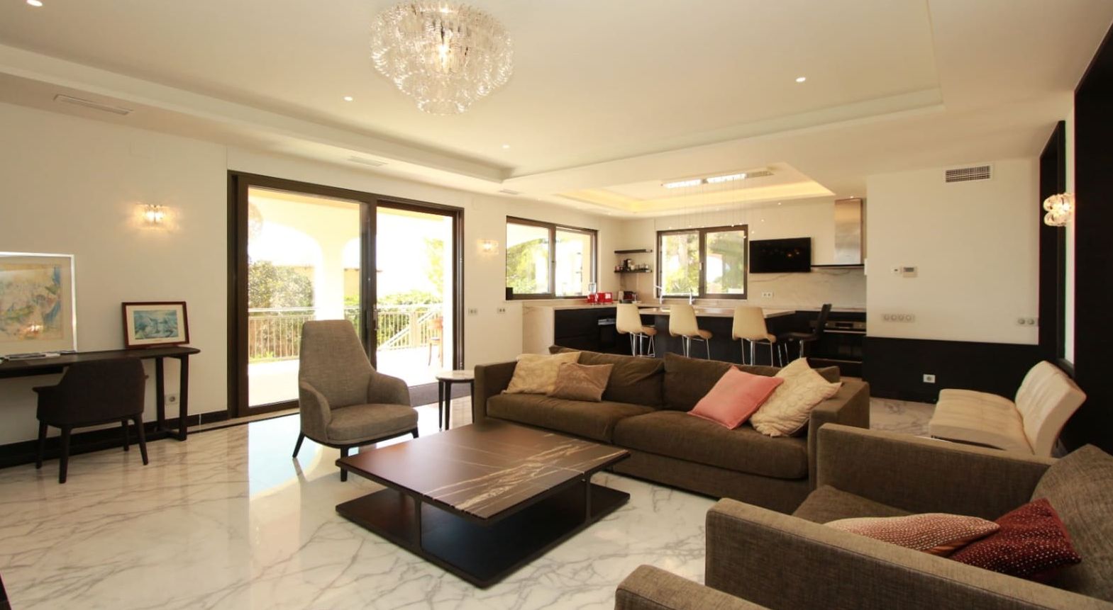 Villa de 4 chambres avec vue sur la mer à Moraira