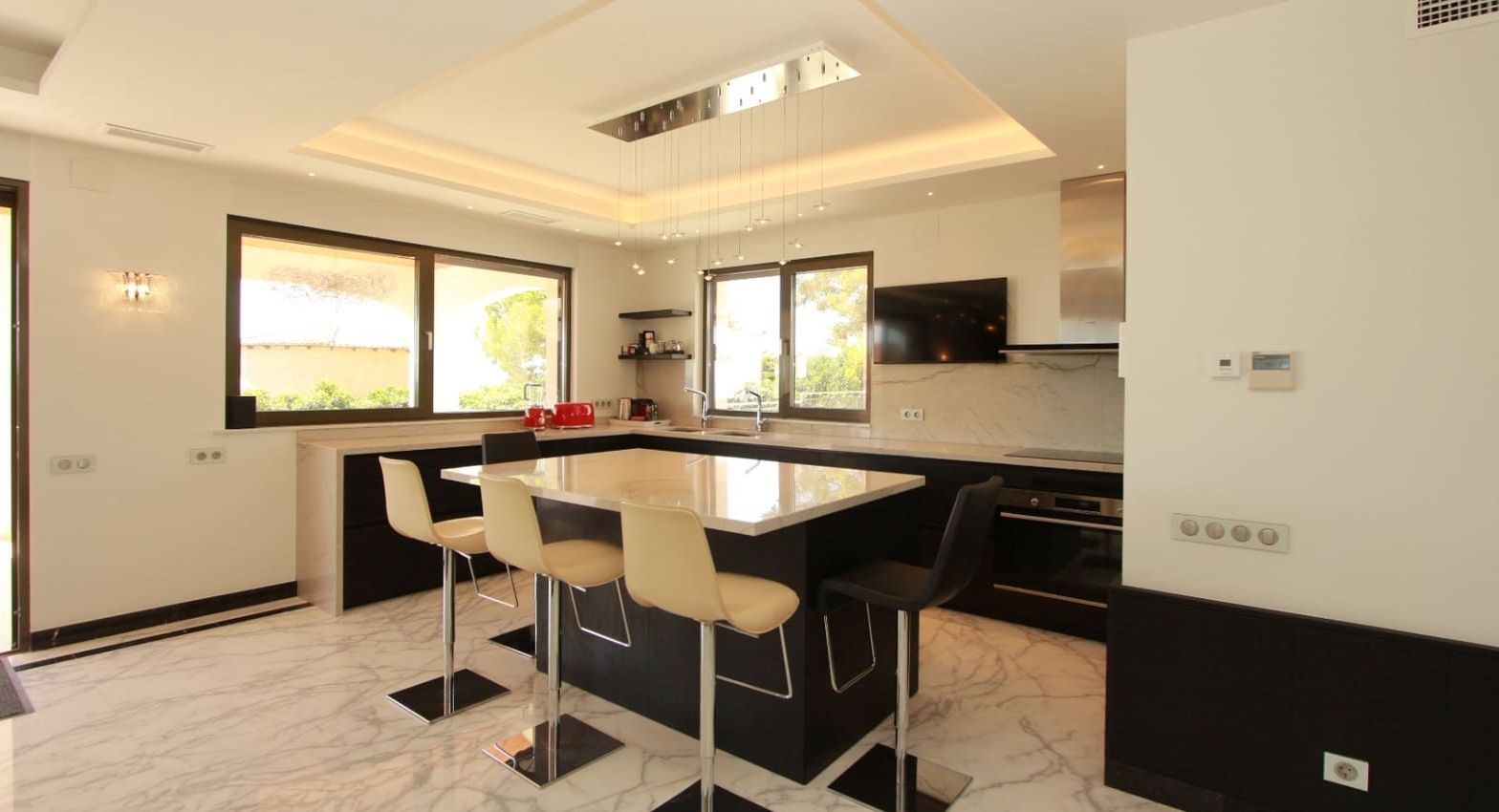 Villa de 4 chambres avec vue sur la mer à Moraira