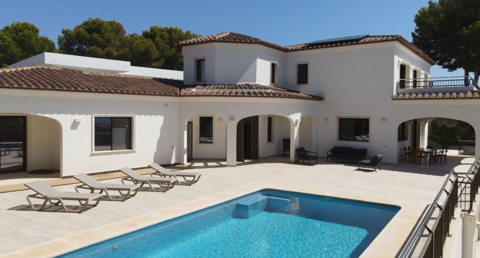 Villa de 4 chambres avec vue sur la mer à Moraira