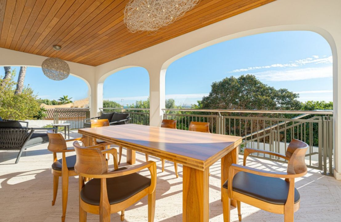 Villa de 4 chambres avec vue sur la mer à Moraira