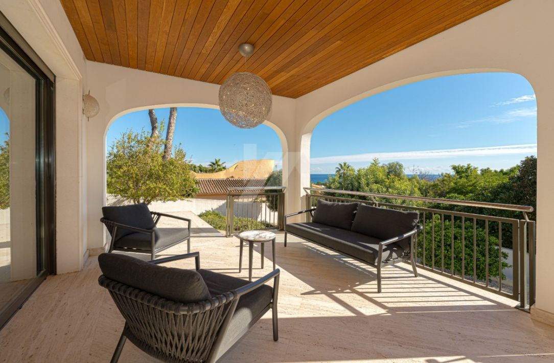Villa de 4 chambres avec vue sur la mer à Moraira