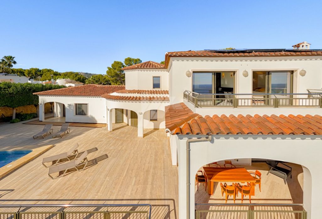 Villa de 4 chambres avec vue sur la mer à Moraira