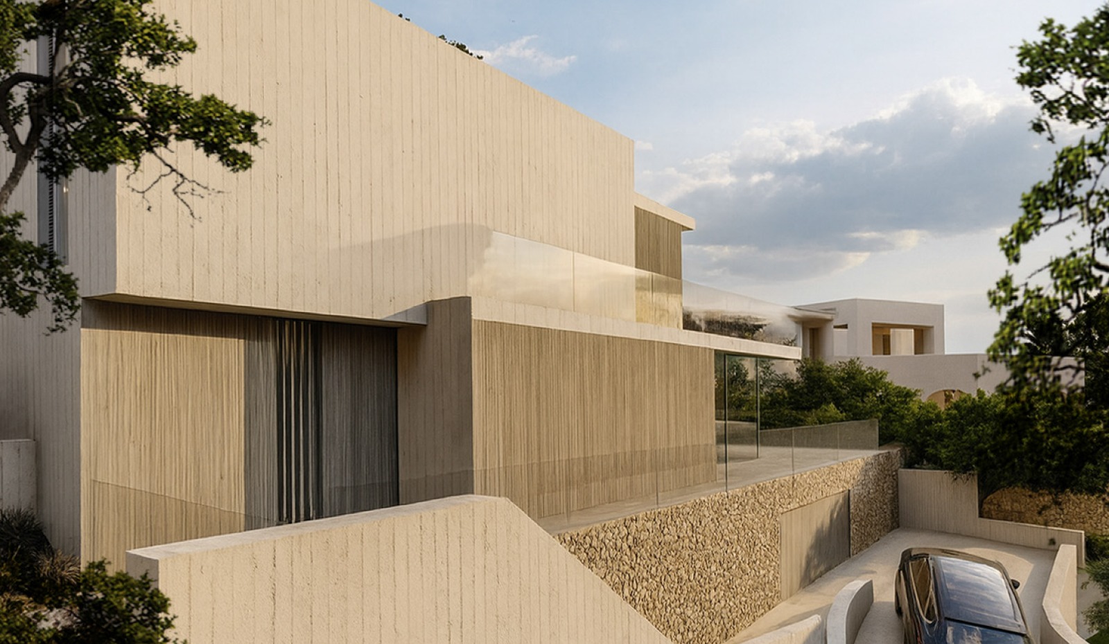 Moderne villa met 4 slaapkamers en uitzicht op zee in Denia
