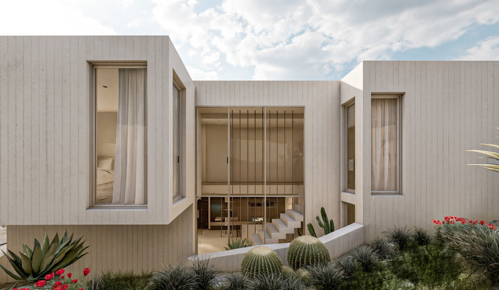 Moderne villa met 4 slaapkamers en uitzicht op zee in Denia