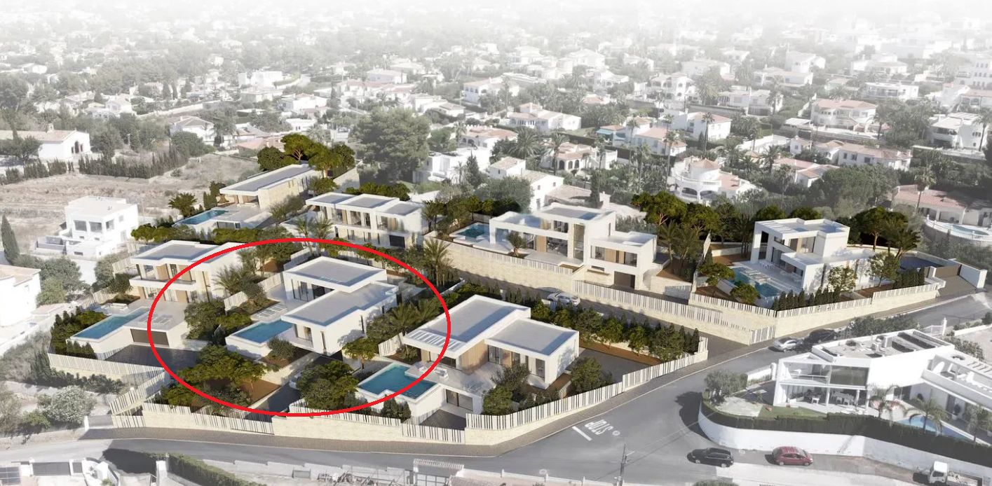 Villa neuve exclusive avec vue sur la mer et Dénia