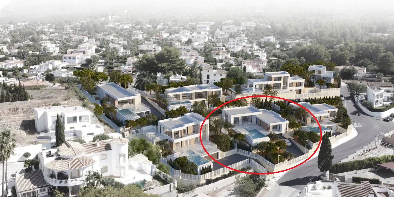 Villa neuve exclusive avec vue sur la mer et Dénia