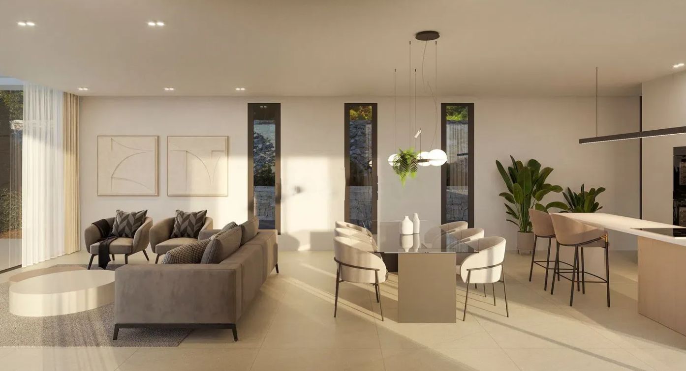 Villa neuve exclusive avec vue sur la mer et Dénia