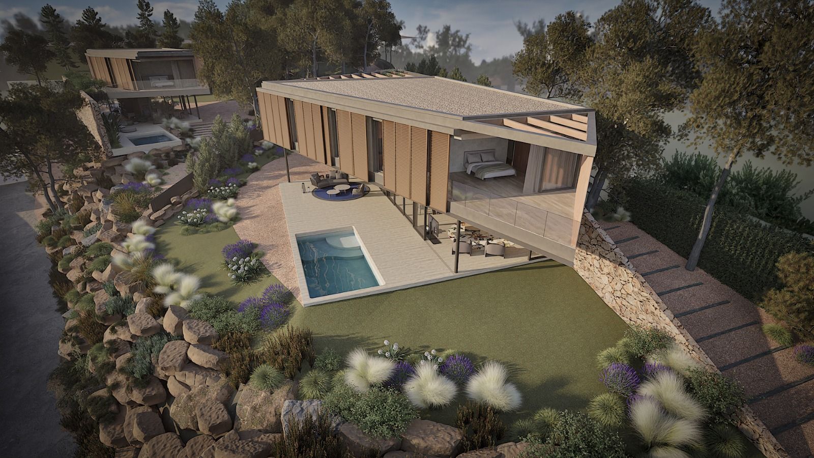 Villa with sea views in Dénia, San Nicolas area.